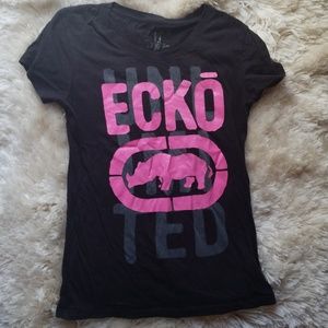 Pink and Black ECKO T